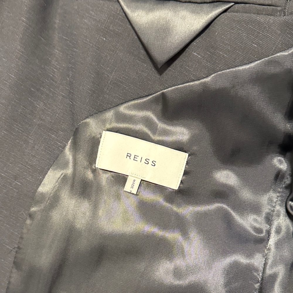 Reiss Midnight Double-Breasted Blazer - Picture 3 of 8